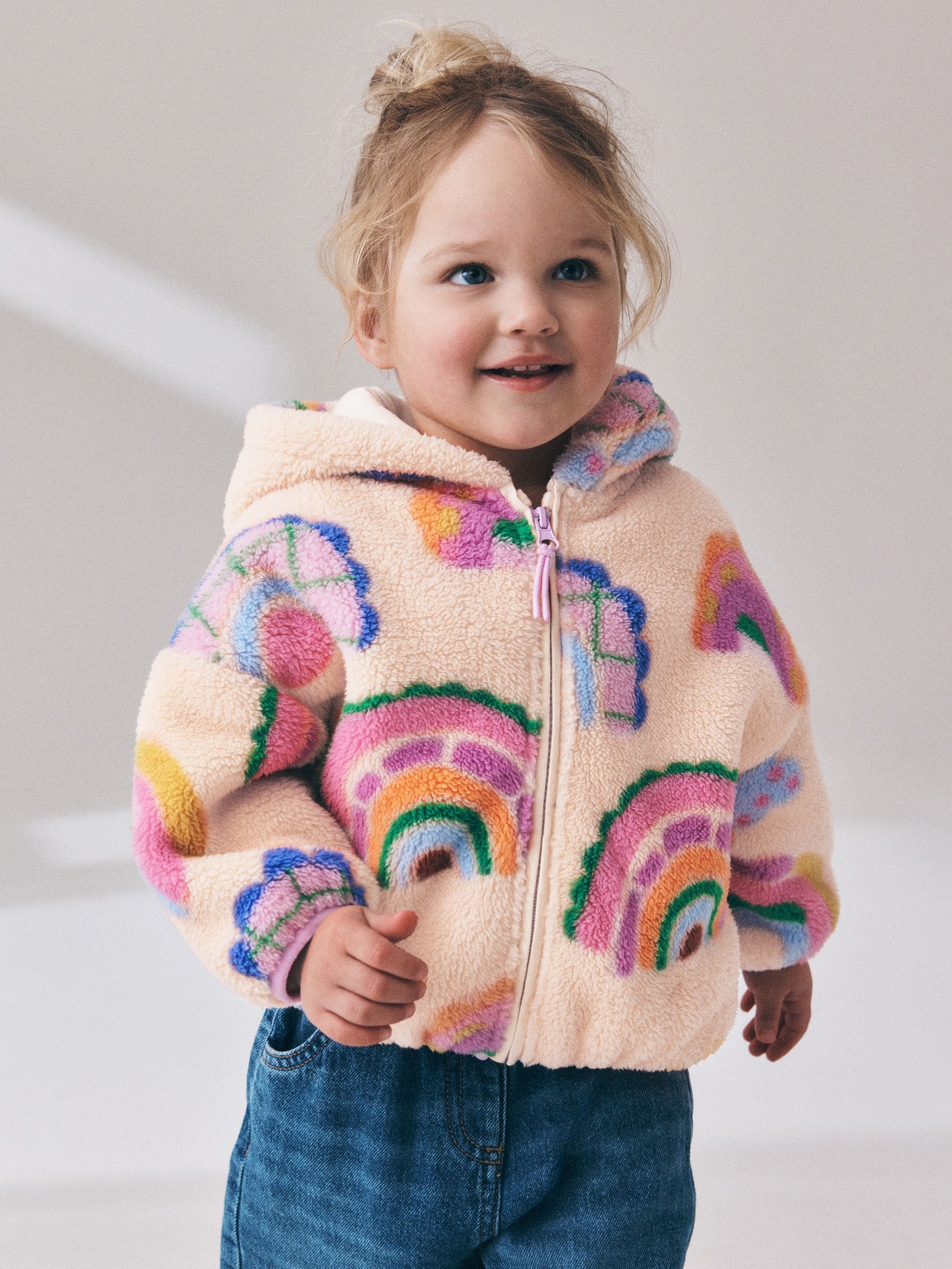 Buy Rainbow Zip Up Fleece (3mths-7yrs) from Next USA