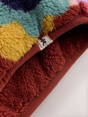 Brown Flower Zip Through Fleece (3mths-7yrs) - Image 8 of 9