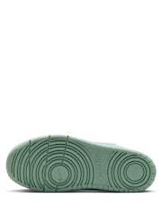 Nike White Arctic Green Junior Court Borough Low Trainers - Image 5 of 8