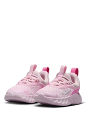 Nike Pink Foam Free Ride Baby/Toddler Trainers - Image 2 of 7
