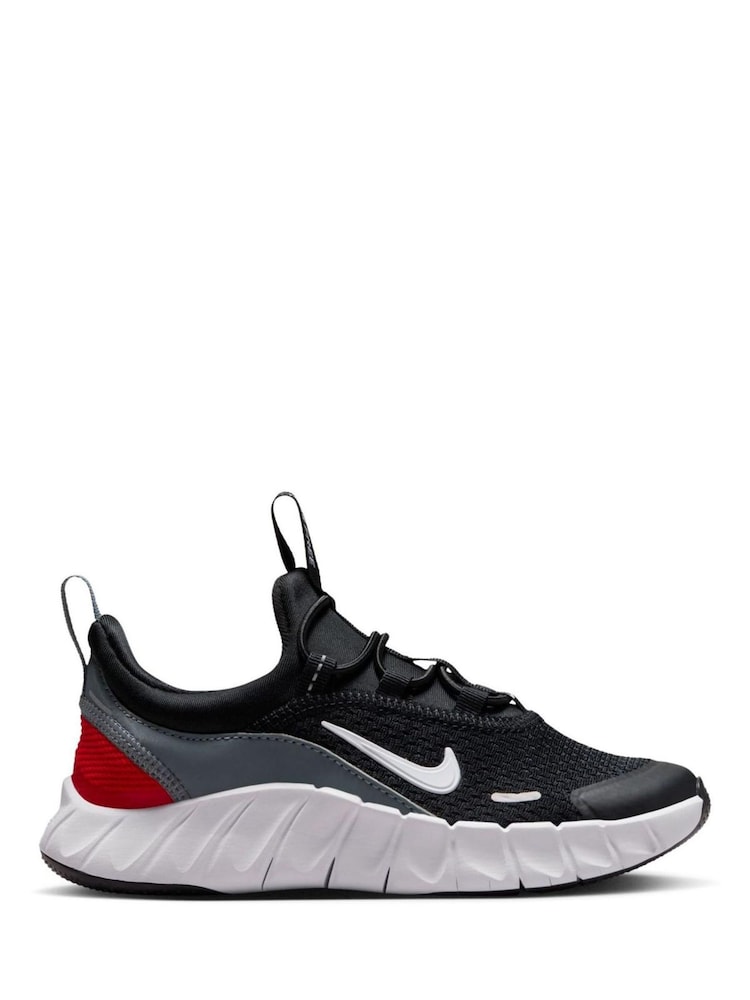 Nike Black Grey Red Junior Free Ride Trainers - Image 1 of 7 Nike Black Grey Red Junior Free Ride Trainers - Image 1 of 7