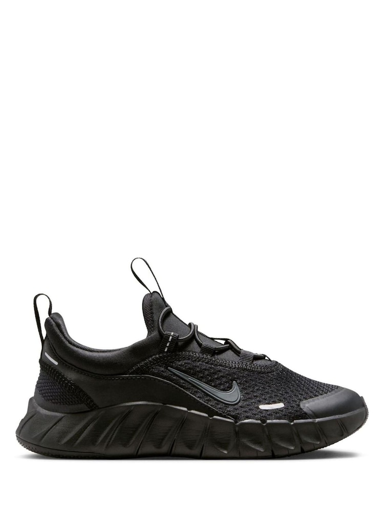 Nike Black Junior Free Ride Trainers - Image 1 of 8 Nike Black Junior Free Ride Trainers - Image 1 of 8