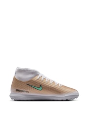 Nike Yellow Junior  Mercurial Superfly 11 Club "Kylian Mbappa" Turf High-Top Football Trainers - Image 3 of 8