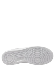 Nike White Zebra Animal Youth Air Force 1 Trainers - Image 4 of 4