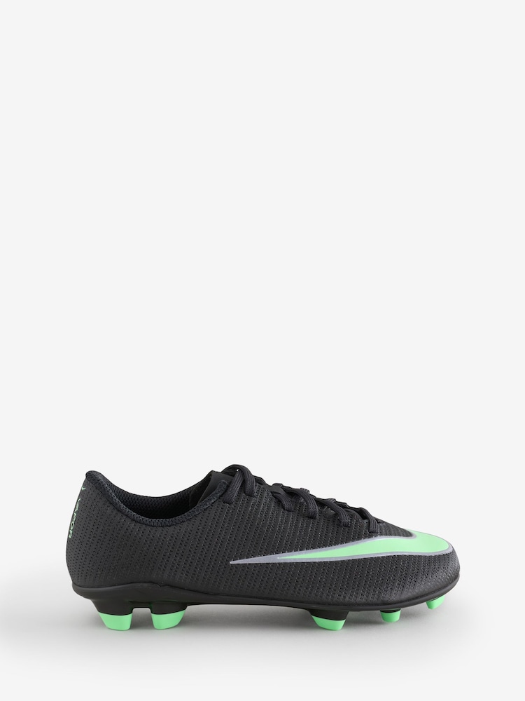 Nike Black Nike Jr. Mercurial Vapor 17 Club Little MultiGround LowTop Soccer Cleats Trainers - Image 1 of 1