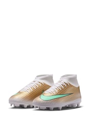 Nike Yellow Jr. Mercurial Superfly 11 Club "Kylian MbappÃ©" Little/Multi-Ground High-Top Football Boots - Image 3 of 9