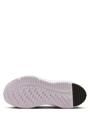 Nike White/Bleached Lilac Junior Cosmic Running Trainers - Image 5 of 7