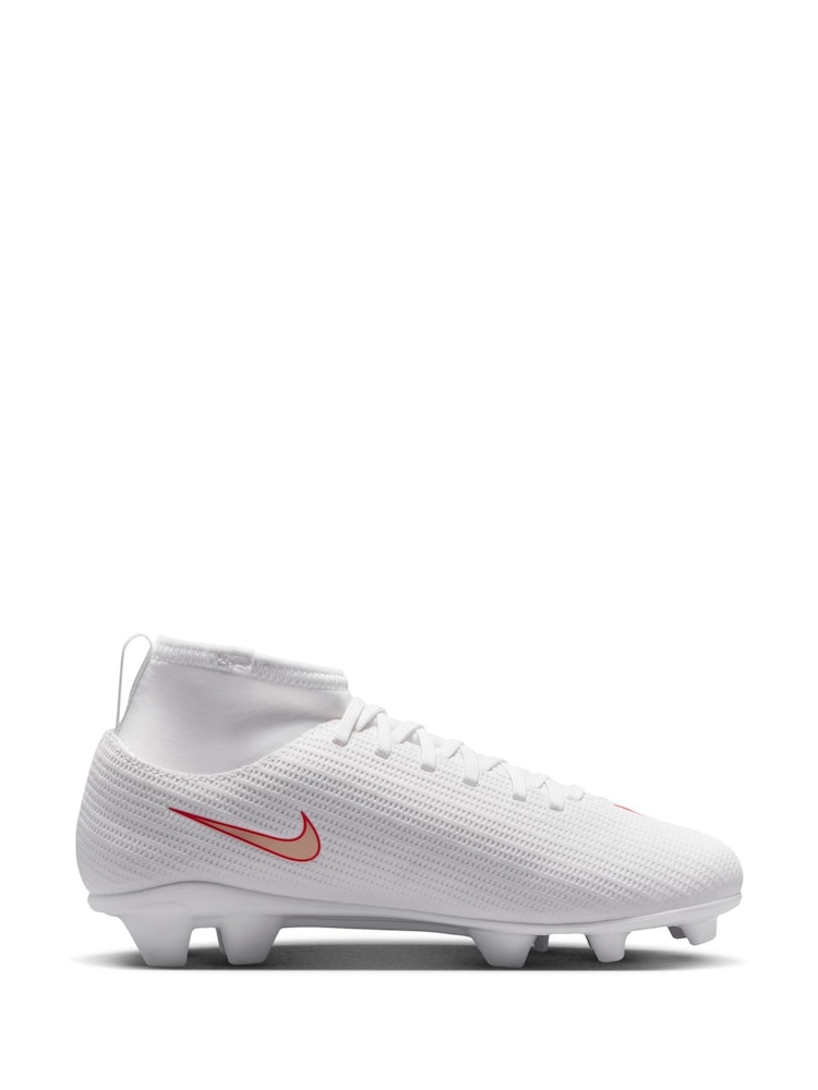 Nike Blur Bright Crimson Jr. Mercurial Superfly 11 Club Little Kids MultiGround HighTop Soccer Cleats - Image 1 of 11