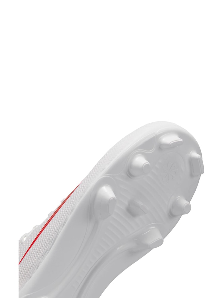Nike Blur Bright Crimson Jr. Mercurial Superfly 11 Club Little Kids MultiGround HighTop Soccer Cleats - Image 11 of 11