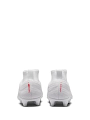 Nike Blur Bright Crimson Jr. Mercurial Superfly 11 Club Little Kids MultiGround HighTop Soccer Cleats - Image 5 of 11