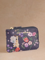 Cath Kidston Navy Wallace and Gromit Card and Coin Purse - Image 1 of 5