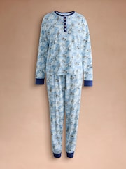 Cath Kidston Blue Inventions Wallace and Grommit Pyjamas Set - Image 10 of 12