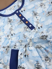 Cath Kidston Blue Inventions Wallace and Grommit Pyjamas Set - Image 11 of 12