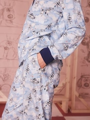 Cath Kidston Blue Inventions Wallace and Grommit Pyjamas Set - Image 7 of 12