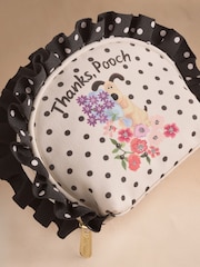 Cath Kidston Ecru Spot Wallace and Grommit Half Moon Pouch - Image 3 of 6