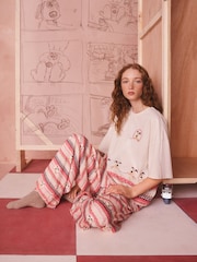 Cath Kidston Pink Wallace and Gromit Pyjamas Set - Image 1 of 5