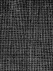 Charcoal Grey Slim Fit Check Boucle Texture Suit Trousers - Image 8 of 10