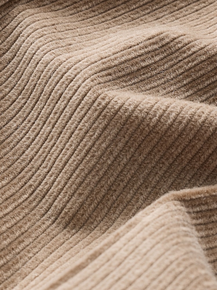 Tan Brown Signature Tailored Fit Pontoglio Italian Cashmere Blend Corduroy Suit Trousers - Image 10 of 10 Tan Brown Signature Tailored Fit Pontoglio Italian Cashmere Blend Corduroy Suit Trousers - Image 10 of 10