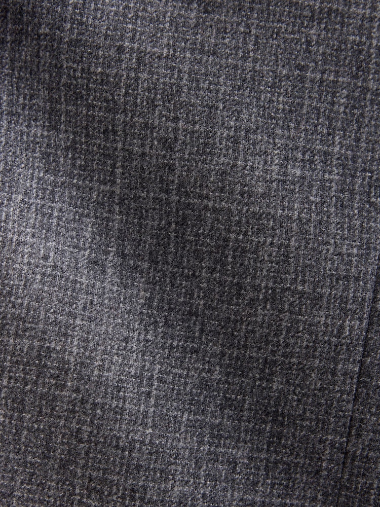 Grey Signature Regular Fit Tollegno Italian Wool Cashmere Blend Textured Suit Jacket - Image 2 of 6 Grey Signature Regular Fit Tollegno Italian Wool Cashmere Blend Textured Suit Jacket - Image 2 of 6