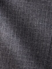 Grey Signature Regular Fit Tollegno Italian Wool Cashmere Blend Textured Suit Jacket - Image 7 of 11