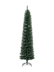 Homcom Green 7.5ft Snow-Dipped Artificial Christmas Tree With Black Stand - Image 4 of 6