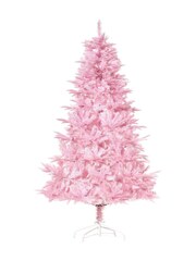 Homcom Pink 6Ft Popup Artificial Christmas Tree With Automatic Open Design - Image 4 of 6