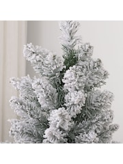 Homcom Green 5Ft Pencil Artificial Christmas Tree With Realistic Branches - Image 6 of 6