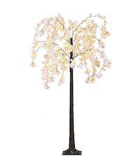 Homcom Olive Green 6Ft Tree Light With 300 Led Lights Artificial Tree - Image 5 of 6