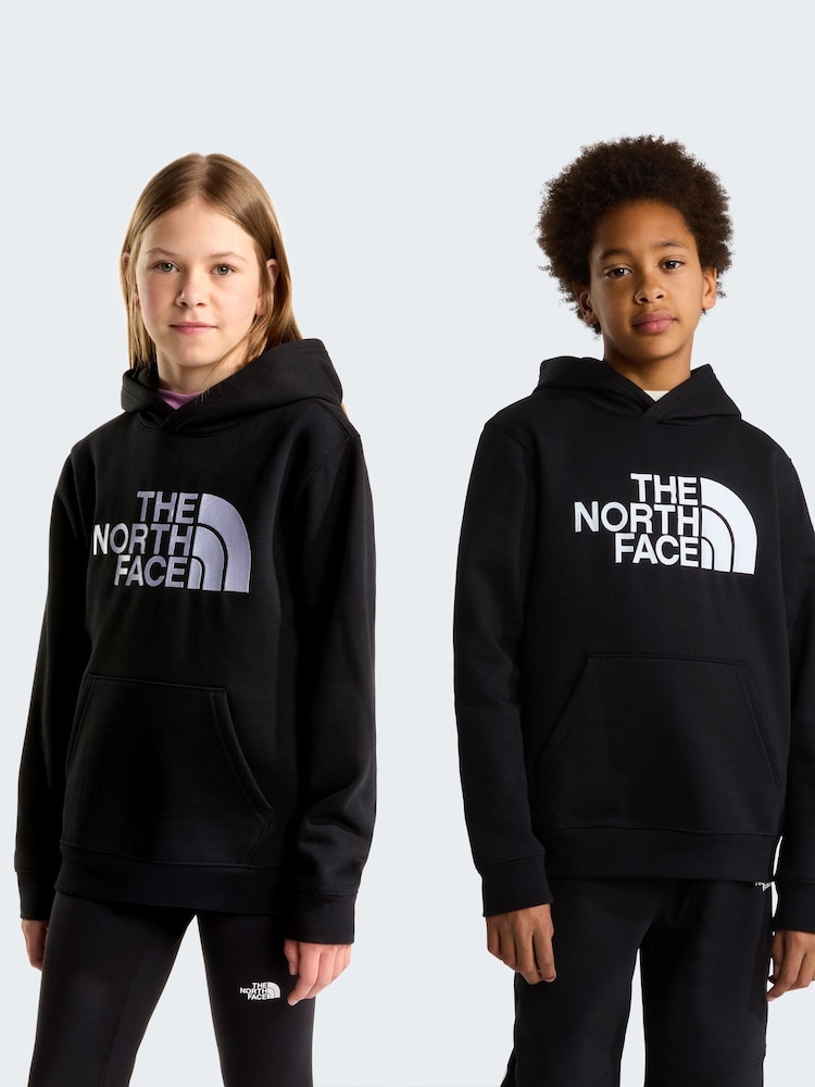 The North Face Black Teen Essential Drew Peak Hoodie - Image 1 of 5 The North Face Black Teen Essential Drew Peak Hoodie - Image 1 of 5