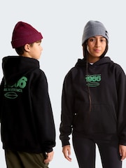 The North Face Black Teen Track Relaxed Graphic Hoodie - Image 1 of 5