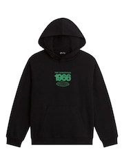 The North Face Black Teen Track Relaxed Graphic Hoodie - Image 4 of 5