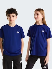 Plavo - The North Face Tinejdžerski Evolution Simple Dome majica kratkih rukava - Slika 1 od 5