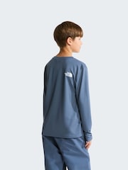 The North Face Grey 24/7 Long Sleeve Tech T-Shirt - Image 3 of 5