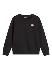 Itim - The North Face Teen Evolution Simple Dome Sweat Top - Larawan 3 ng 4