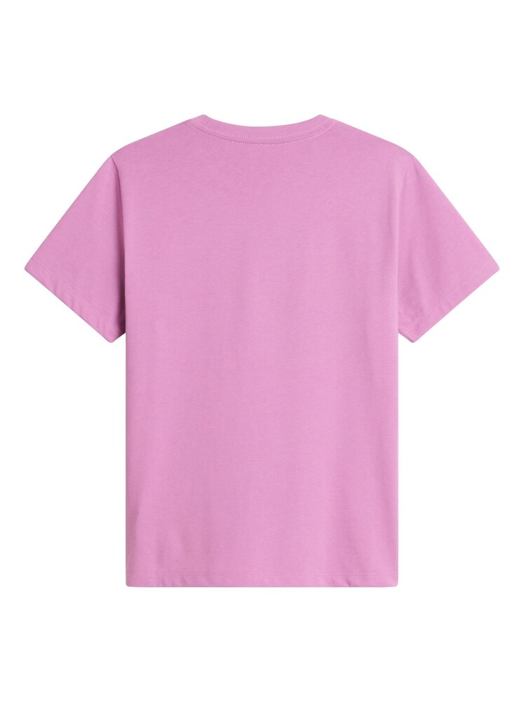 Розовый - The North Face Teen Evolution Simple Dome T-Shirt - Изображение 5 5