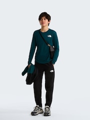 The North Face Green 24/7 Long Sleeve Tech T-Shirt - Image 1 of 5