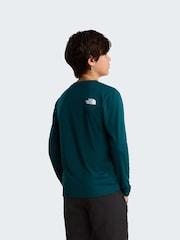 The North Face Green 24/7 Long Sleeve Tech T-Shirt - Image 2 of 5