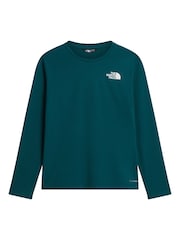 The North Face Green 24/7 Long Sleeve Tech T-Shirt - Image 4 of 5