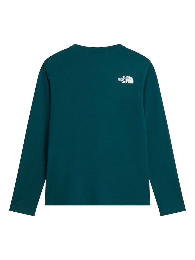 The North Face Green 24/7 Long Sleeve Tech T-Shirt - Image 5 of 5