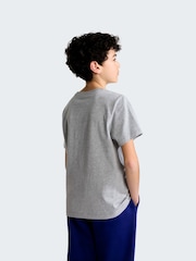 Grey - The North Face Tinejdžerski Evolution Simple Dome majica kratkih rukava - Slika 3 od 5