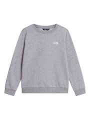 Gris - Sudadera The North Face Juvenil Evolution Simple Dome - Imagen 3 de 4