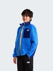 The North Face Blue Yumiori Off Peak Full Zip Fleece Jacket - Image 4 of 6