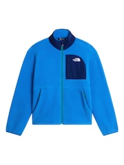 The North Face Blue Yumiori Off Peak Full Zip Fleece Jacket - Image 5 of 6