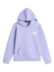 The North Face Purple Teen Proud Graphic Logo Relaced Hoodie - Image 4 of 5