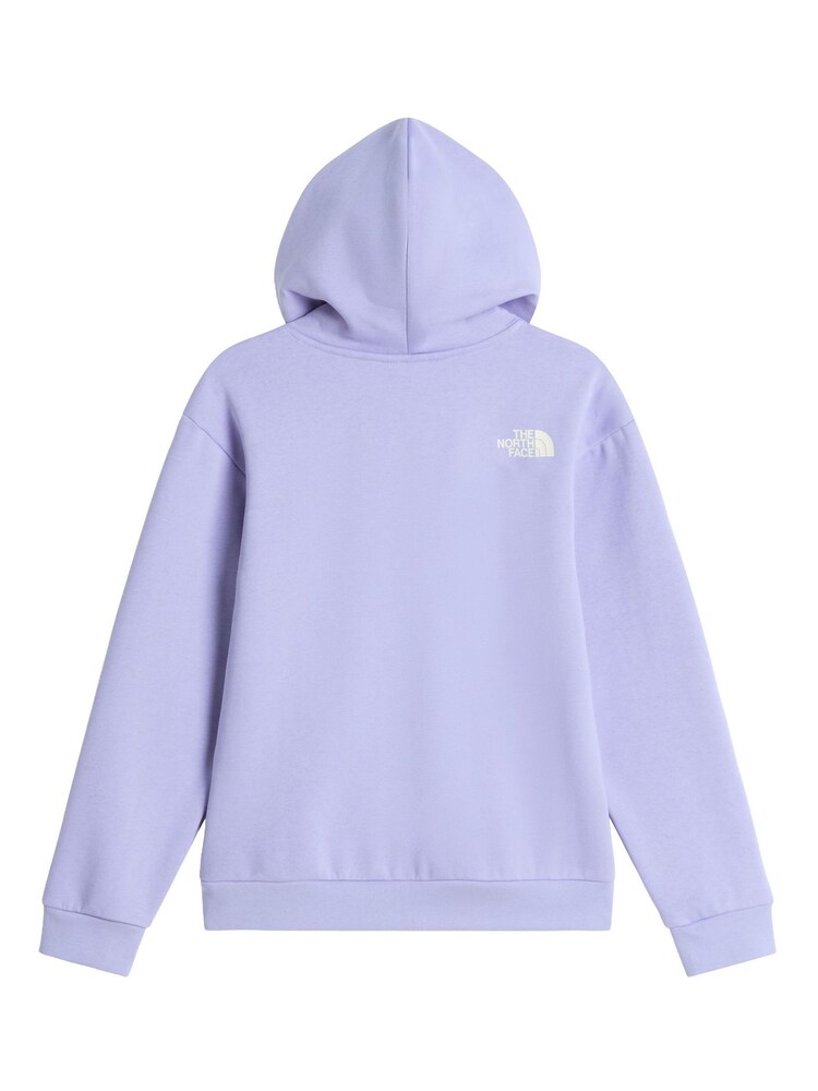 The North Face Purple Teen Proud Graphic Logo Relaced Hoodie - Image 5 of 5