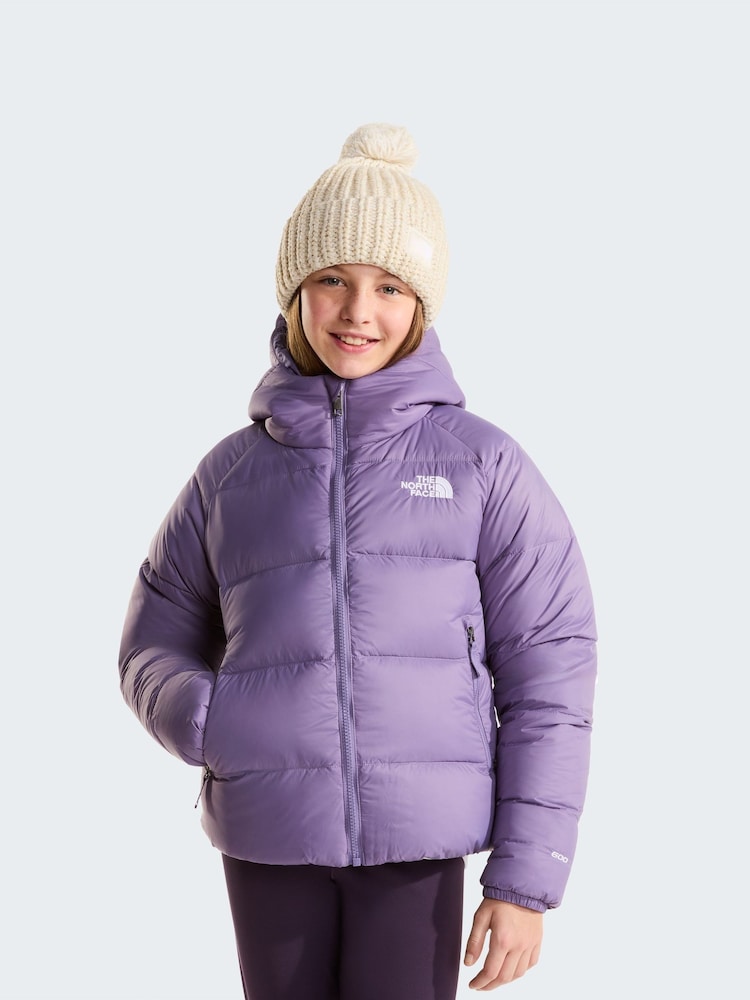 Fialová - The North Face Hydrenalite Down Hooded Puffer Jacket - Obrázek 1 z 6