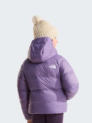 Fialová - The North Face Hydrenalite Down Hooded Puffer Jacket - Obrázek 3 z 6
