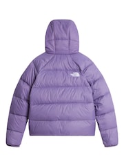 Fialová - The North Face Hydrenalite Down Hooded Puffer Jacket - Obrázek 6 z 6