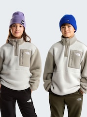 رمادي - سترة فليس Yumiori بسحاب بطول 1/4 من The North Face - صورة 1 من 5