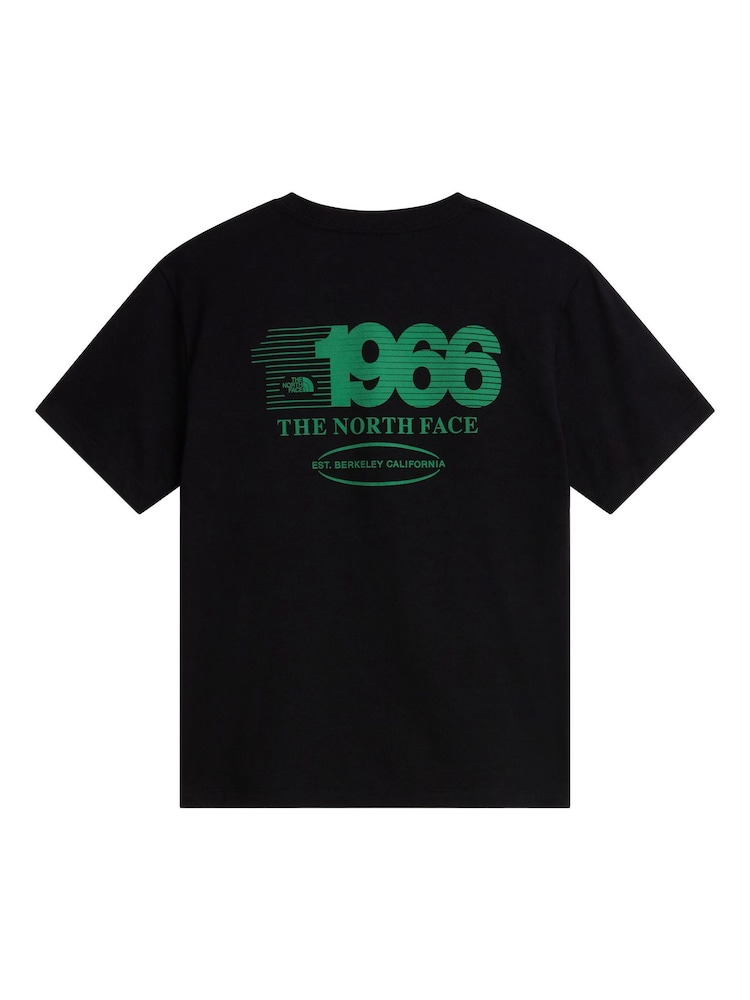 The North Face Black Teen Track Relaxed Graphic T-Shirt - Image 5 of 5